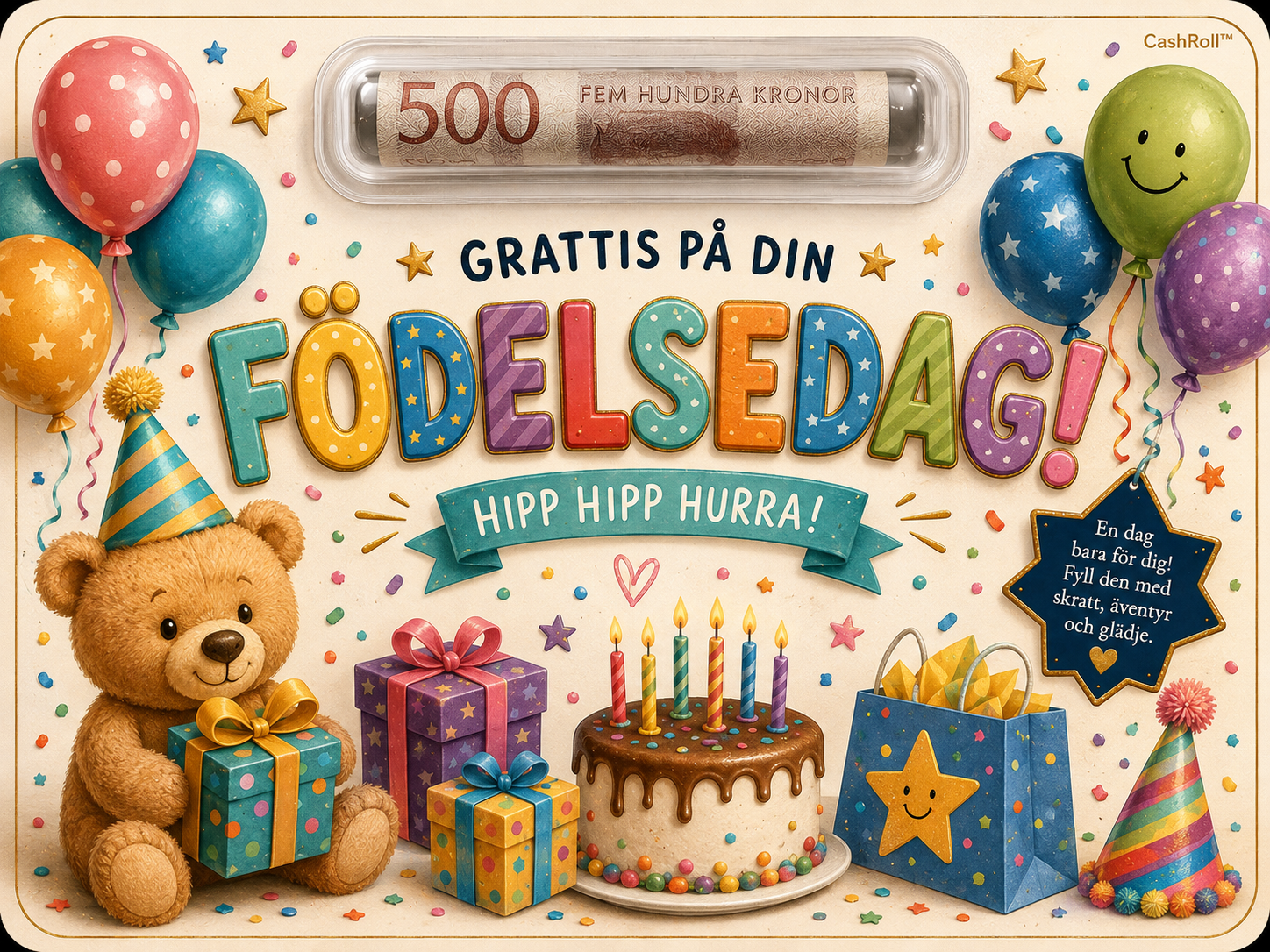 CashRoll - Födelsedag
