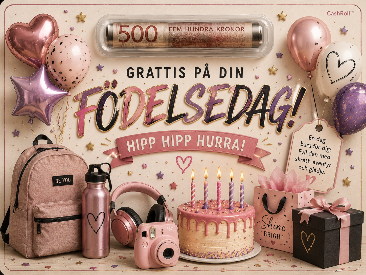 CashRoll - Födelsedag